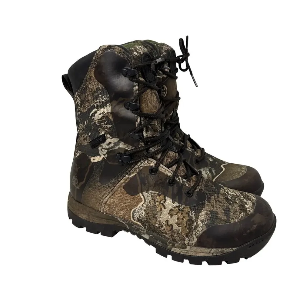 Rocky Boots Mens 9 M Realtree Camo Excape Hunting 400g Insulated Waterproof
